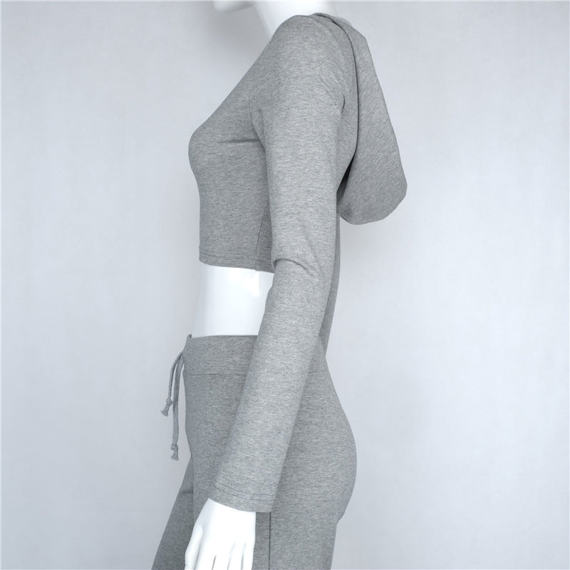 Fitness Wear Set (Gray) - Queenruler
