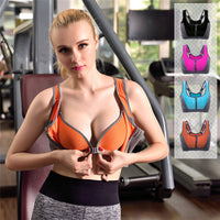 Professional Zipper Bra (Orange) - Queenruler