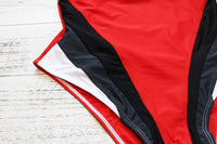One Piece Fashion Swimsuit (Red) - Queenruler