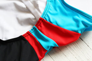 One Piece Fashion Swimsuit (Multi-Color) - Queenruler