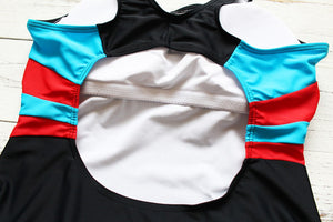 One Piece Fashion Swimsuit (Multi-Color) - Queenruler