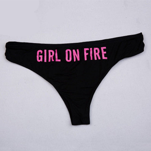 Girl On Fire Pantie - Queenruler