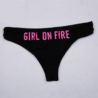 Girl On Fire Pantie - Queenruler