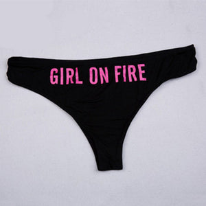 Girl On Fire Pantie - Queenruler