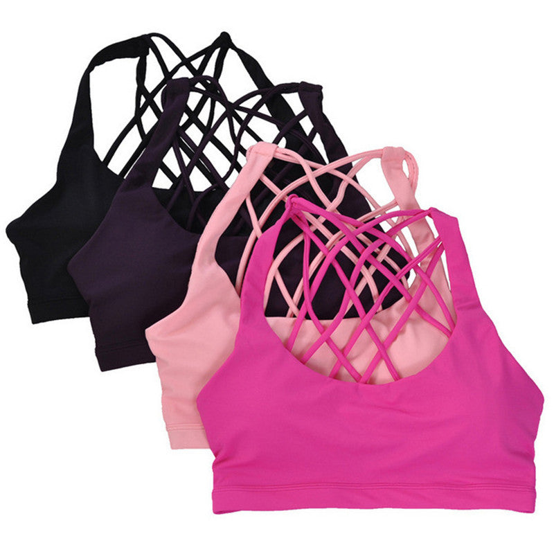 Sexy Yoga Bra (Rosy) - Queenruler