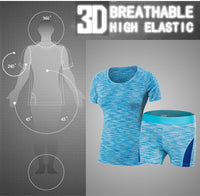 New Fitness Sport Shorts Suit - Queenruler