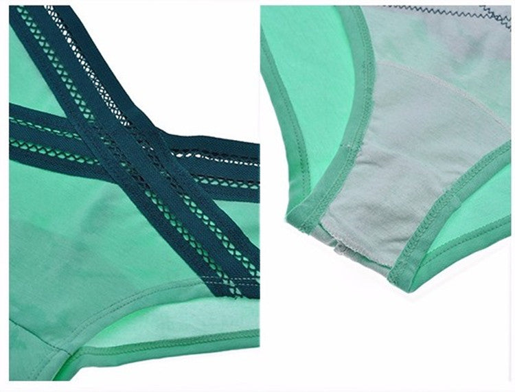 Comfort Cotton Panties (Green) - Queenruler