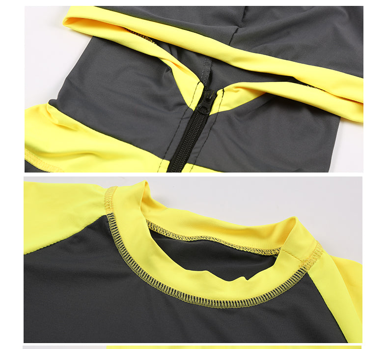 5PCS Sexy Yoga Set (Yellow) - Queenruler
