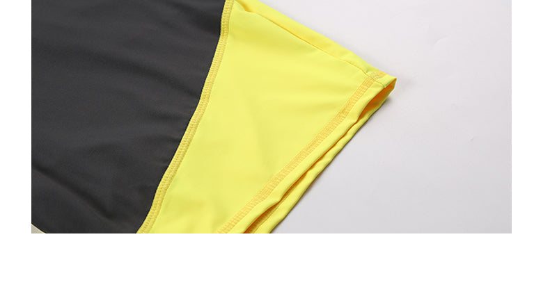 5PCS Sexy Yoga Set (Yellow) - Queenruler