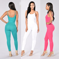 Quick-Dry Athletic Jumpsuit (Rose Red) - Queenruler