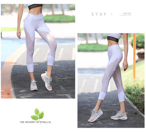 Hot Sexy Mesh Leggings (White) - Queenruler