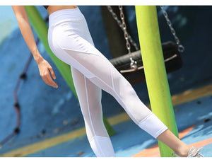 Hot Sexy Mesh Leggings (White) - Queenruler