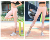 Hot Sexy Mesh Leggings (Pink) - Queenruler