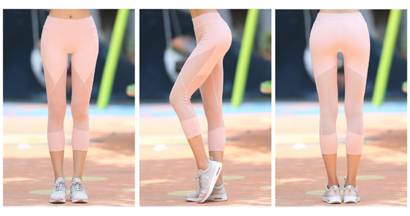 Hot Sexy Mesh Leggings (Pink) - Queenruler
