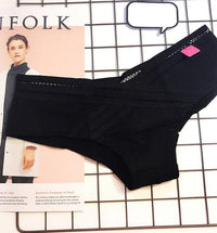 Comfort Cotton Panties (Black) - Queenruler