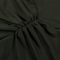 High Waist Push Up Shorts (Green) - Queenruler