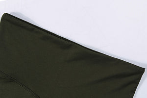 High Waist Push Up Shorts (Black) - Queenruler