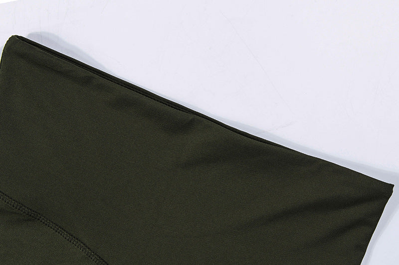 High Waist Push Up Shorts (Black) - Queenruler