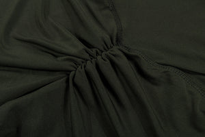 High Waist Push Up Shorts (Black) - Queenruler
