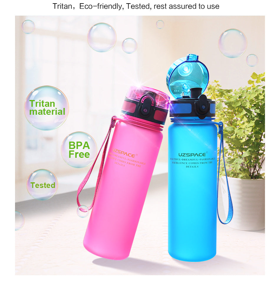 Portable Fitness Bottle (Blue) - Queenruler