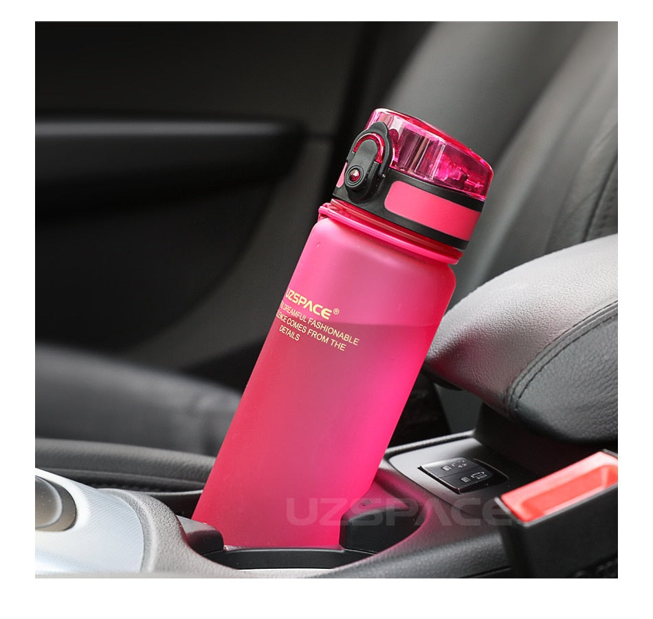 Portable Fitness Bottle (Pink) - Queenruler