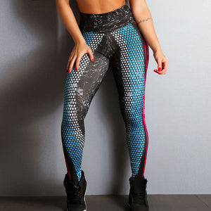 Limited Edition Honeycomb Print Leggings - Queenruler