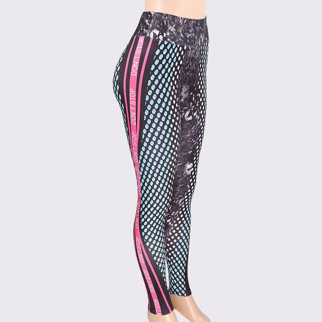 Limited Edition Honeycomb Print Leggings - Queenruler