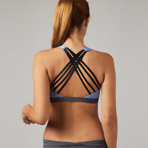 Sexy Cross Sport Bra (3PCS Blue) - Queenruler