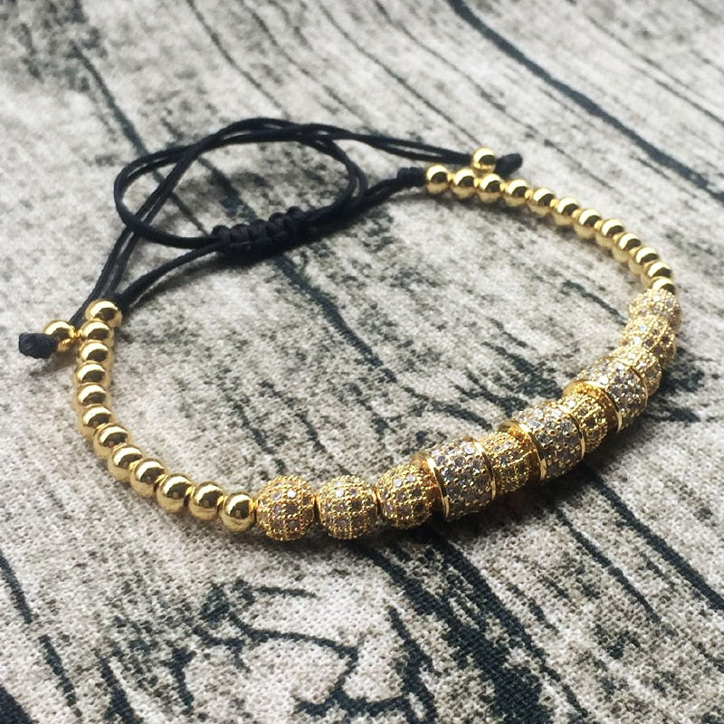 Handmade luxury Zircon titan Bracelet