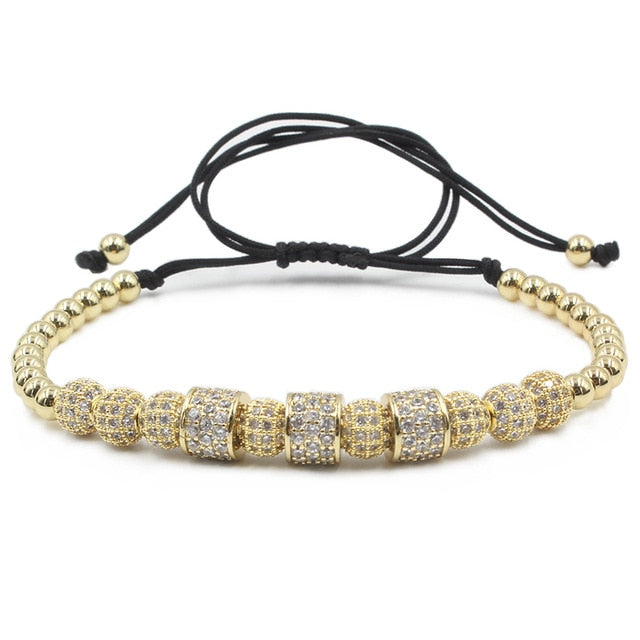 Handmade luxury Zircon titan Bracelet