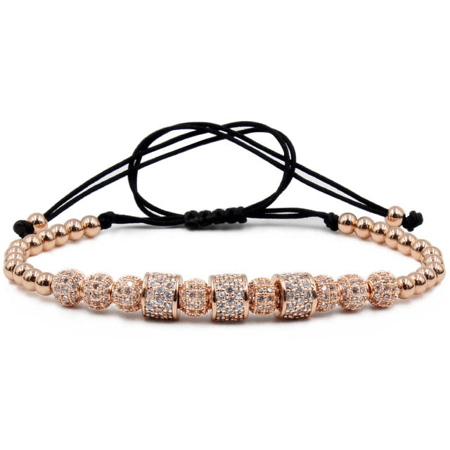 Handmade luxury Zircon titan Bracelet