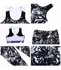 Two Piece Fitness Tracksuit (Blue) - Queenruler