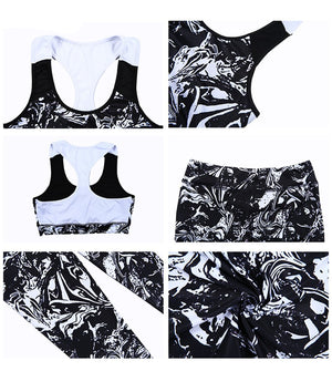 Two Piece Fitness Tracksuit (Blue) - Queenruler