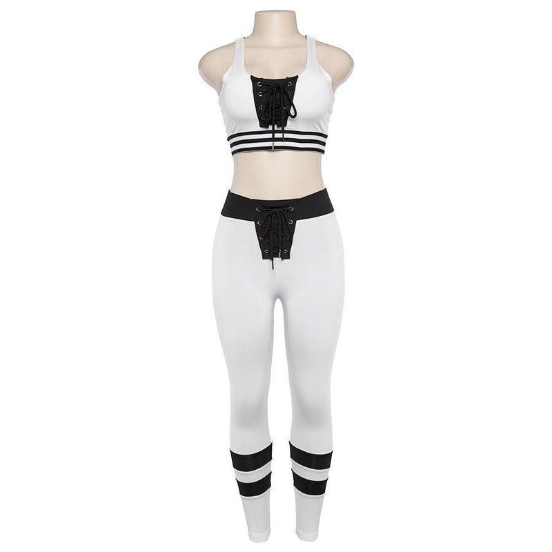 New Fashion Two Piece Drawstring Tracksuit - Queenruler