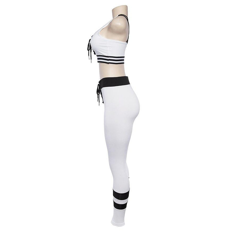 New Fashion Two Piece Drawstring Tracksuit - Queenruler