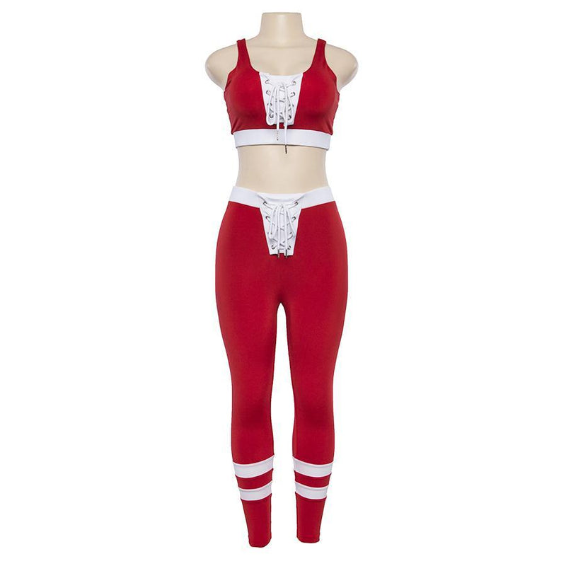 New Two Piece Drawstring Tracksuit - Queenruler