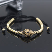 Handmade luxury eye Zircon Bracelet
