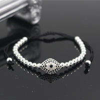 Handmade luxury eye Zircon Bracelet