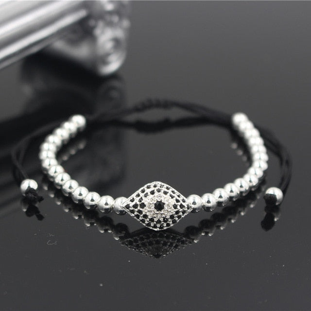 Handmade luxury eye Zircon Bracelet