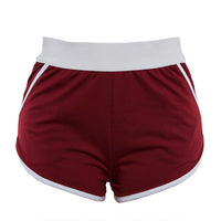 Hot Cotton Athletic Shorts (Red) - Queenruler