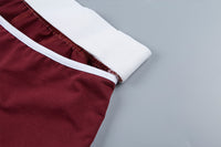 Hot Cotton Athletic Shorts (Red) - Queenruler