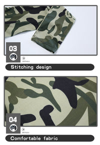 Long Sleeves Sportswear Set (Army Green) - Queenruler