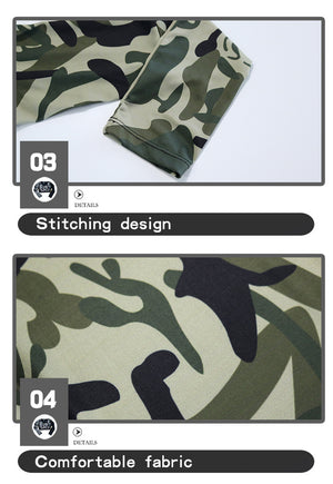 Long Sleeves Sportswear Set (Army Green) - Queenruler
