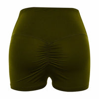 High Waist Elastic Yoga Shorts - Queenruler