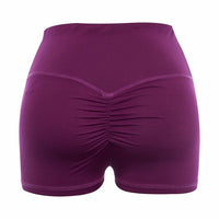 High Waist Elastic Yoga Shorts - Queenruler