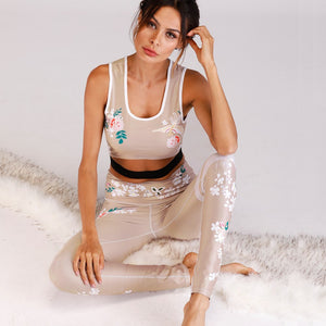 Sexy Women Retro Yoga Set - Queenruler