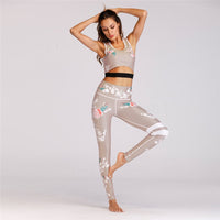 Sexy Women Retro Yoga Set - Queenruler