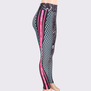 Limited Edition Honeycomb Print Leggings - Queenruler