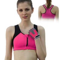 Women Sports Fitness Bra (Rose) - Queenruler