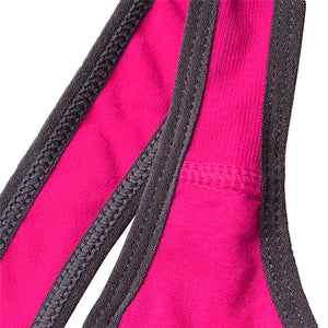 Sexy Padded Sports Bra (Hot Pink) - Queenruler